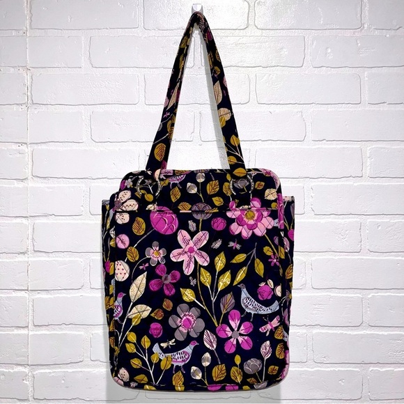 Vera Bradley Shoulder Tote Bag w/Two Magnetic Front Pocket - Picture 6 of 15